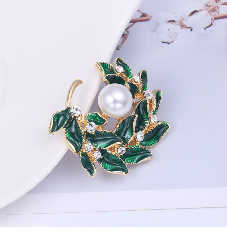 Bộ sưu tập cài áo lá xanh GC343 và các mẫu khác