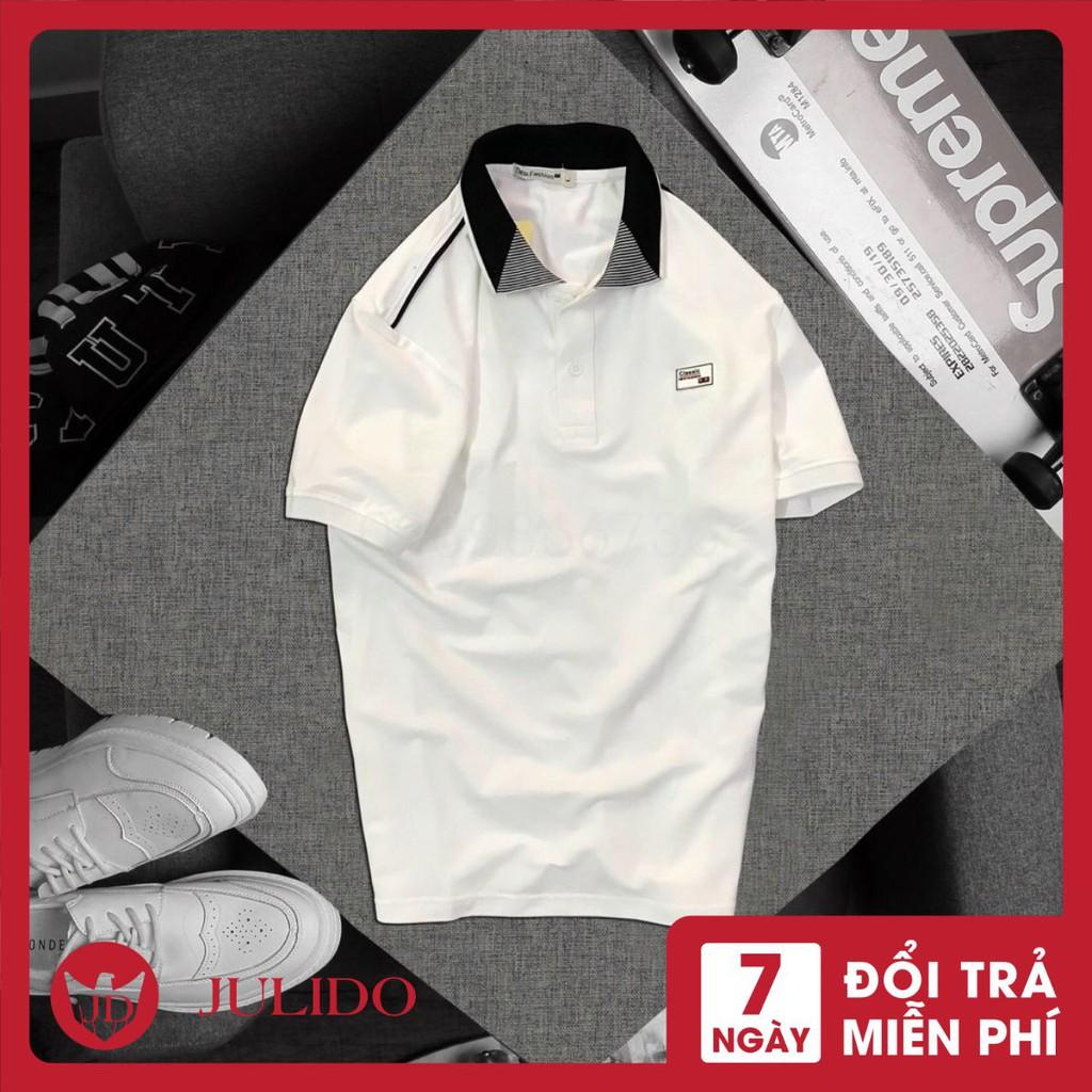 Áo Polo Nam trơn thun cao cấp cổ trụ cotton xịn from chuẩn thiết kế phong cách sang trọng JD36