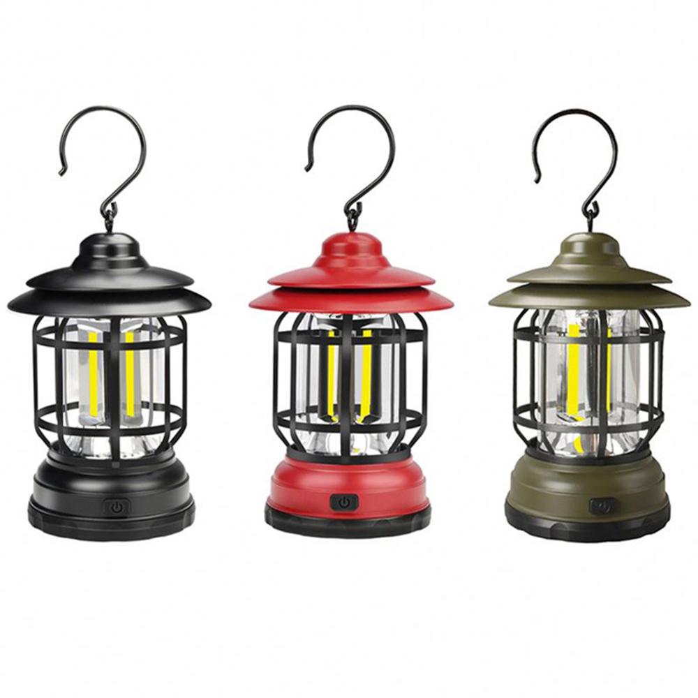 Đèn cắm trại ngoài trời 2 Chế độ chiếu sáng khẩn cấp, có móc di động cao cấp để cắm trại đi bộ câu cá đi bộ đường dài