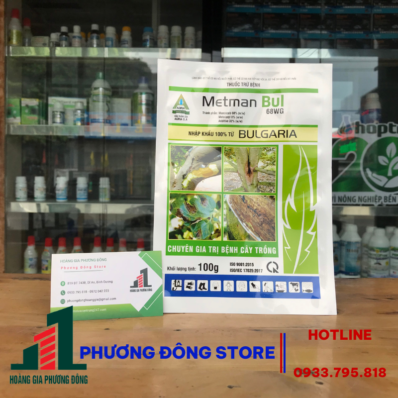 Thuốc trừ bệnh Metman Bul 68WG hiệu quả cao, hiệu lực kéo dài