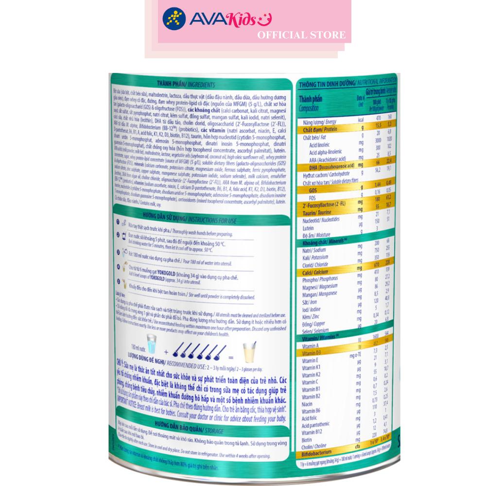 Sữa bột Vinamilk YokoGold số 2 850g (1 - 2 tuổi)