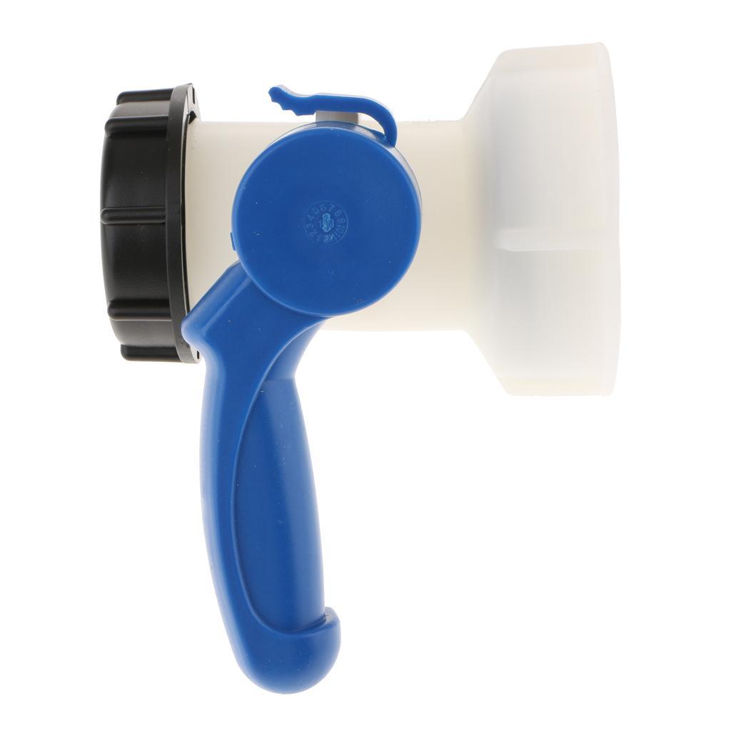 1000L IBC Tank Butterfly Valve Tap Water Adapter High Density PE 75mm