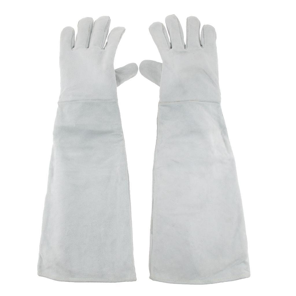 Welding Gloves Heat/ Fire Resistant Industrial Leather Gloves 1 Pair