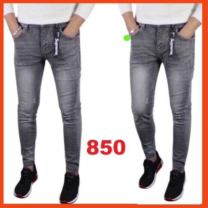 Quần jean nam chất bò co giãn- nhiều mẫu giá rẻ phong cách TINA ms53