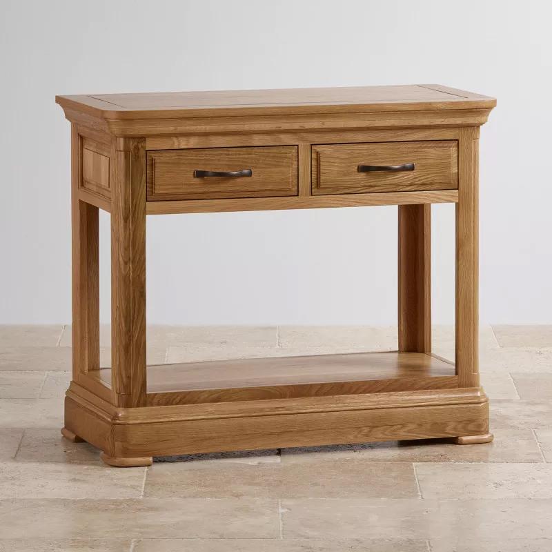 Bàn Console 2 Ngăn Kéo Canterbury Gỗ Sồi Ibie LTO2CANO (100 x 42 cm)