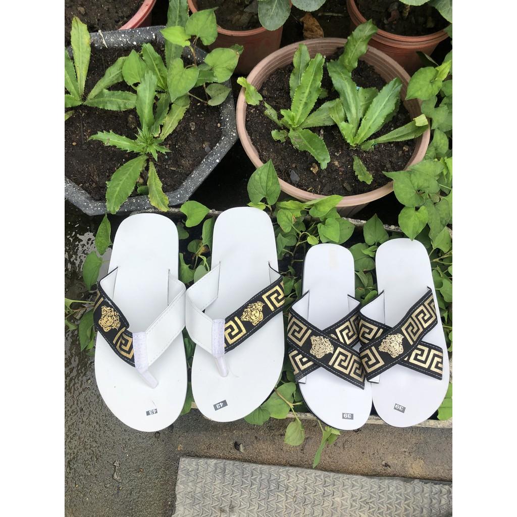 dép cặp nam nữ sandal đồng nai ( đế trắng ) size từ 35 đến 42 nam đủ màu đủ size ib để chọn thêm