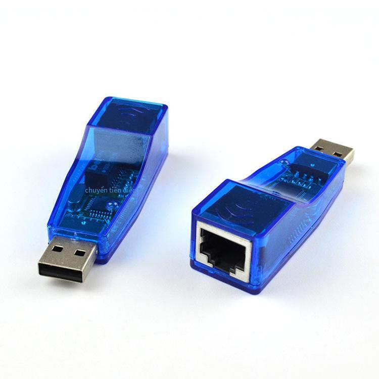 Giao hàng nhanh USB card mạng có dây bên ngoài card mạng bên ngoài notebook Android máy tính bảng cáp mạng chuyển đổi cổng mạng 9700