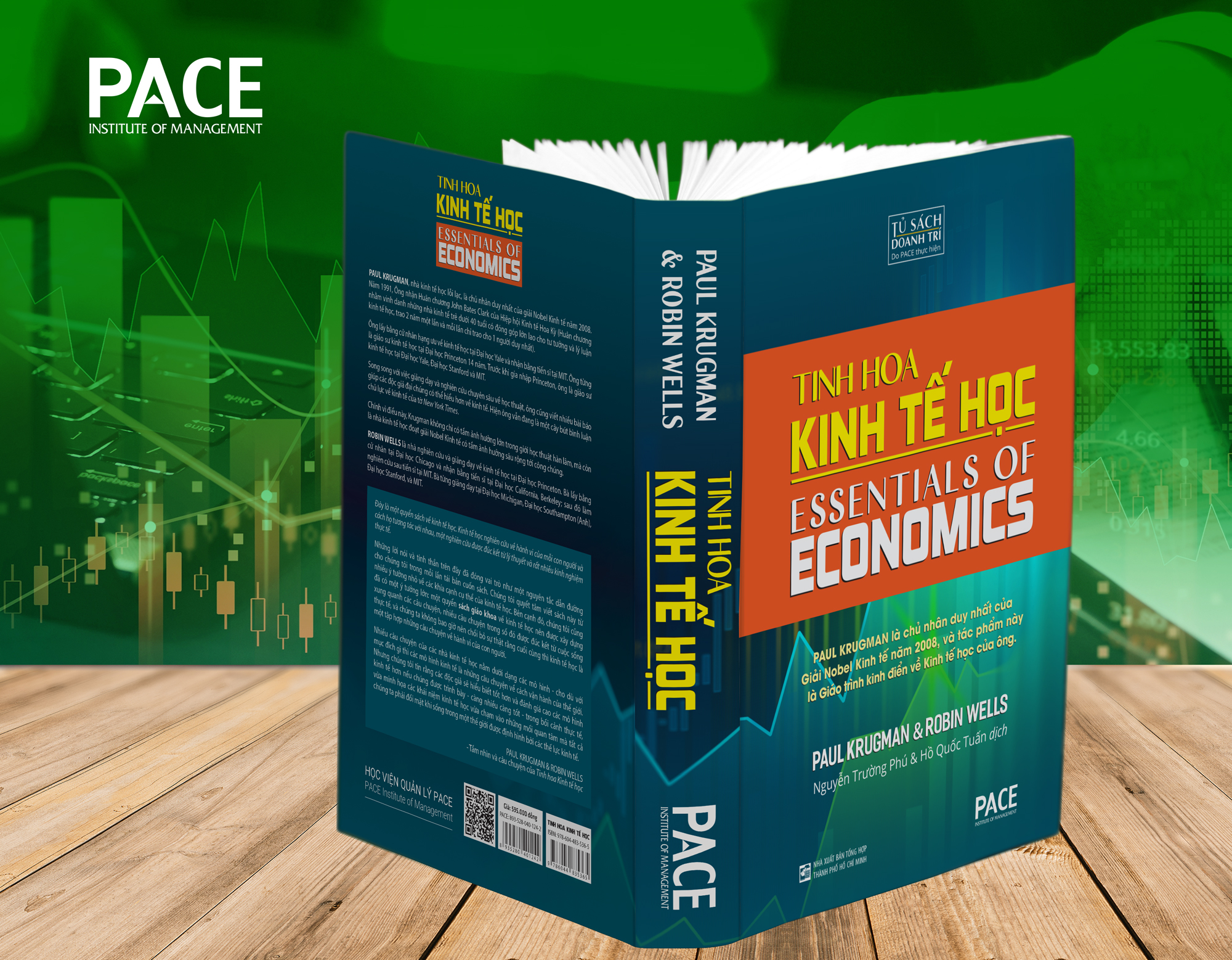 (Tái bản mới nhất) TINH HOA KINH TẾ HỌC (Essentials of Economics) - Paul Krugman &amp; Robin Wells (bìa cứng)