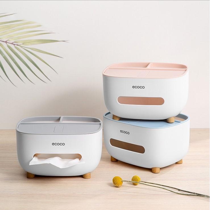 Hộp đựng giấy ăn đa năng Ecoco - Đẹp, Sang trọng, Tiện dụng.