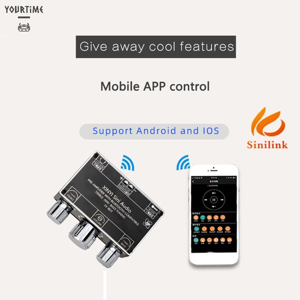 Bảng mạch khuếch đại âm thanh bluetooth XY-BDT APP