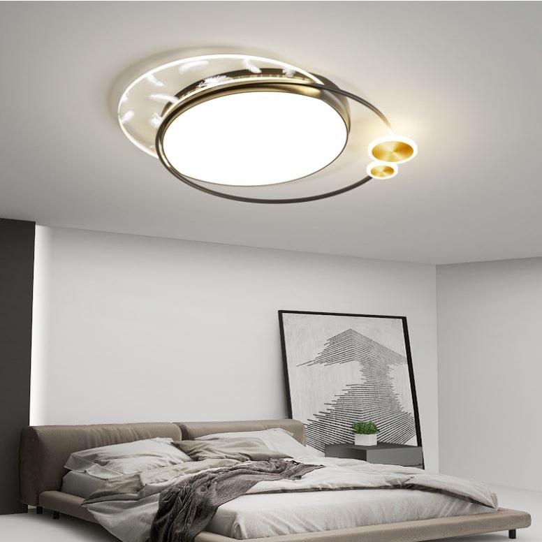 Đèn ốp trần VATASI hiện đại cánh hoa trang trí nội thất sang trọng với 3 chế độ ánh sáng.