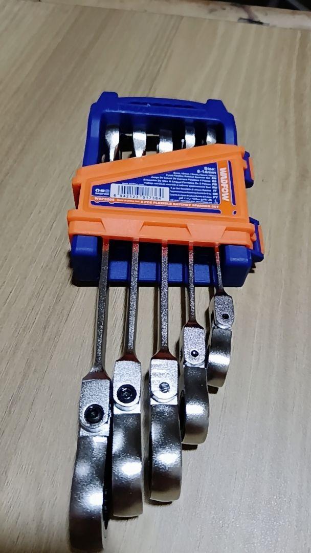 BỘ 5 CỜ LÊ VÒNG MIỆNG TỰ ĐỘNG LẮC LÉO 8-14MM WADFOW WSP5205 - HÀNG CHÍNH HÃNG