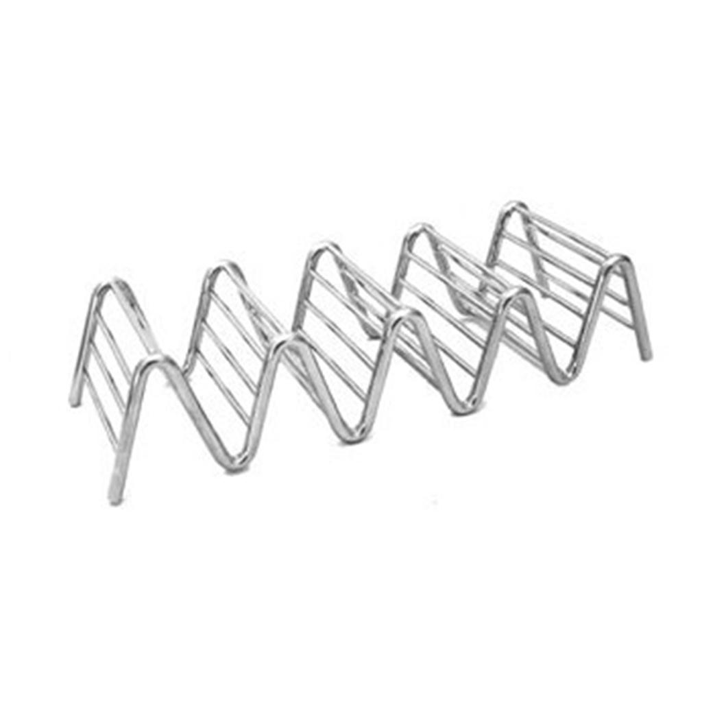 2pcs Taco Holder Stand Taco Truck Tray Mexican Food Rack Shells 4~5 Slots