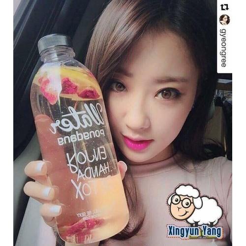 Bình nước Detox kèm túi vải 1000ml