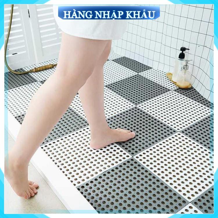 Thảm trải sàn nhà phòng tắm, thảm phòng bếp chống trơn trượt kháng khuẩn chuẩn mềm cao cấp