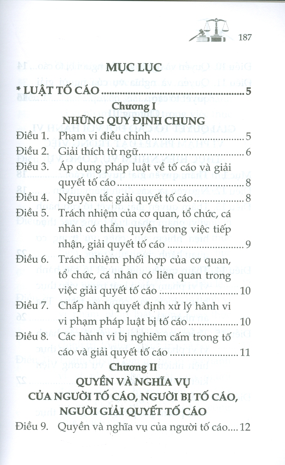 Luật Tố Cáo Và Văn Bản Hướng Dẫn Thi Hành