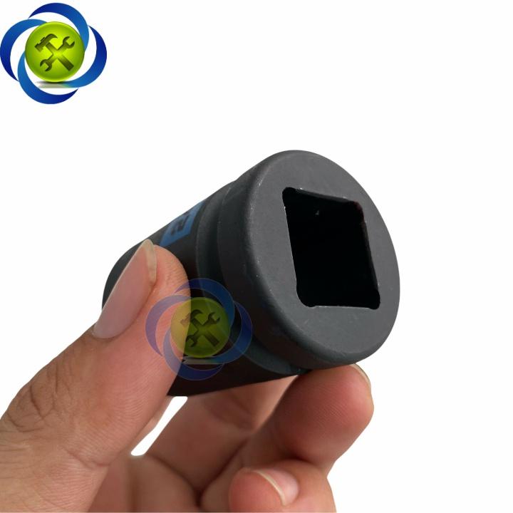 Tuýp 24mm 3/4 Kingtony 651524M loại ngắn 6 cạnh màu đen