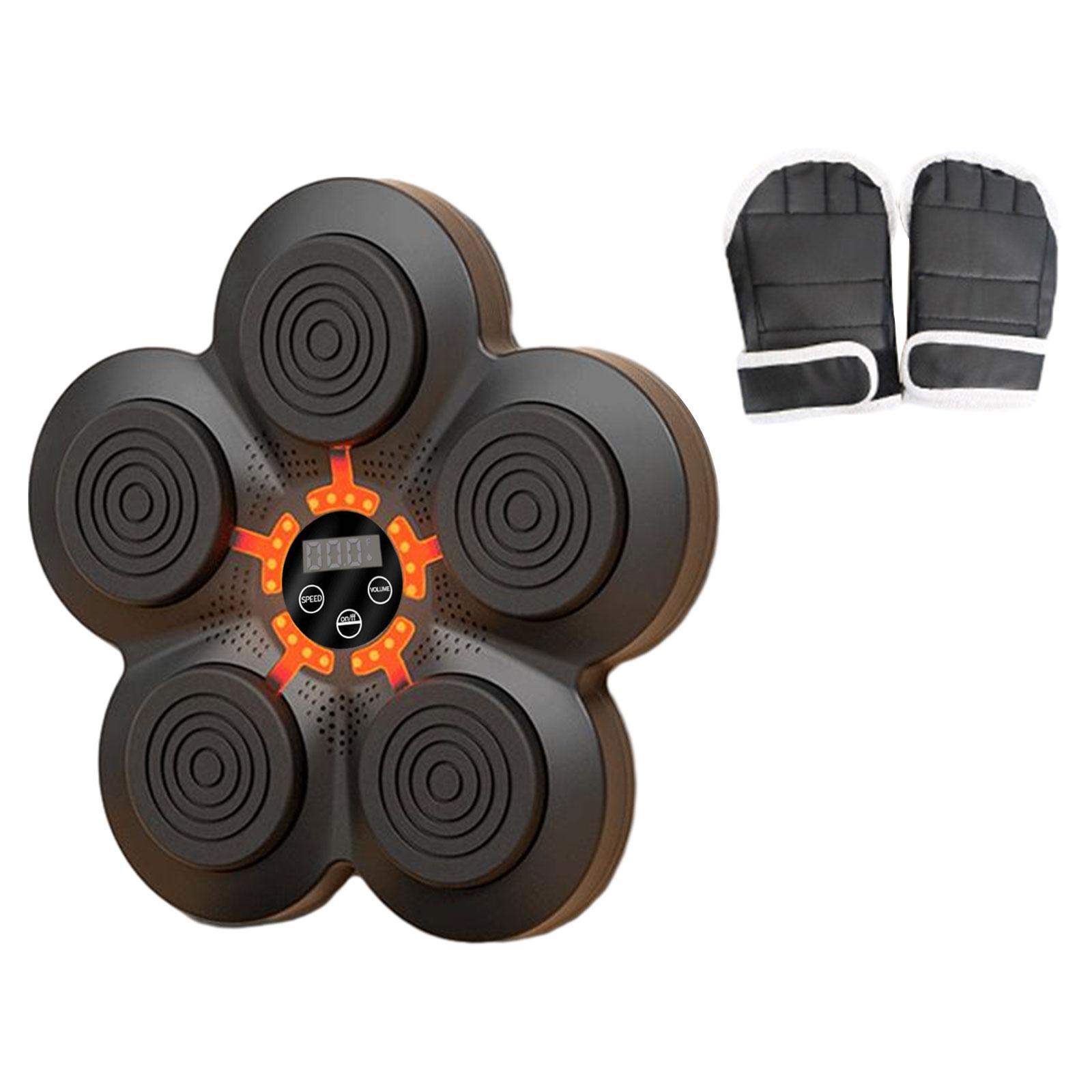 Music Boxing Machine Rhythm Wall Target Easy to Install Reaction Target Home Portable Boxing Trainer Music Boxing Wall Target