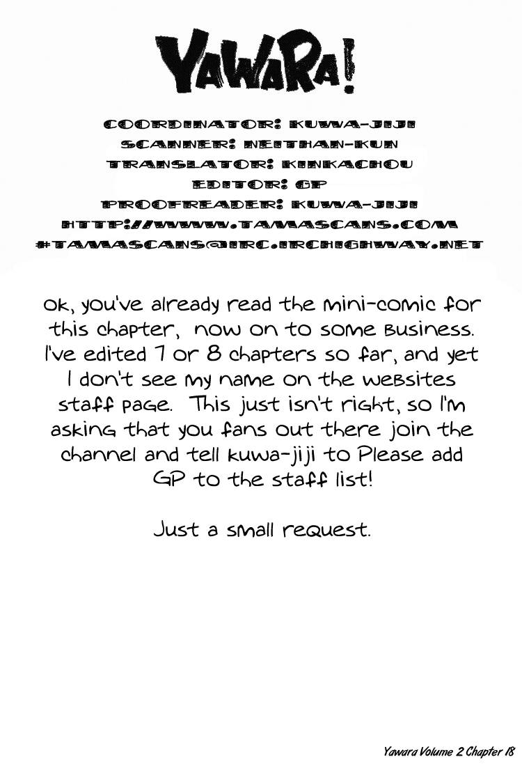 yawara chapter 18 20