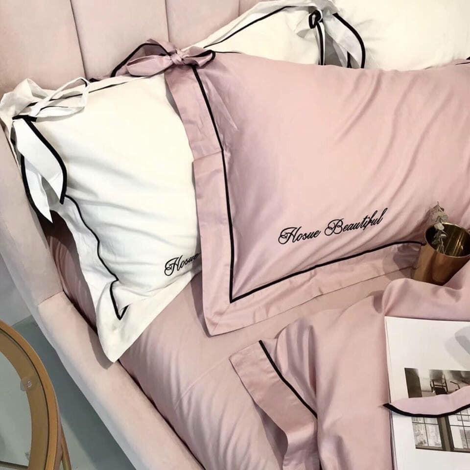 BỘ CHĂN GA LỤA TENCEL 60S CAO CẤP