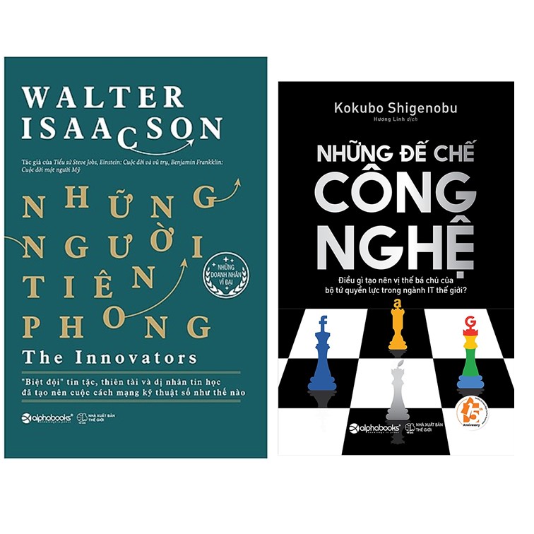 Combo Sách Công Nghệ : Những Người Tiên Phong  + Những Đế Chế Công Nghệ