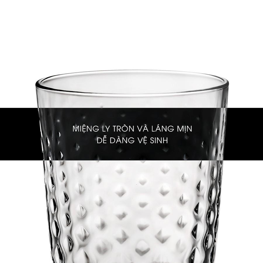 Bộ 6 ly thủy tinh GLIT Bormioli Rocco -295ml - 395ml