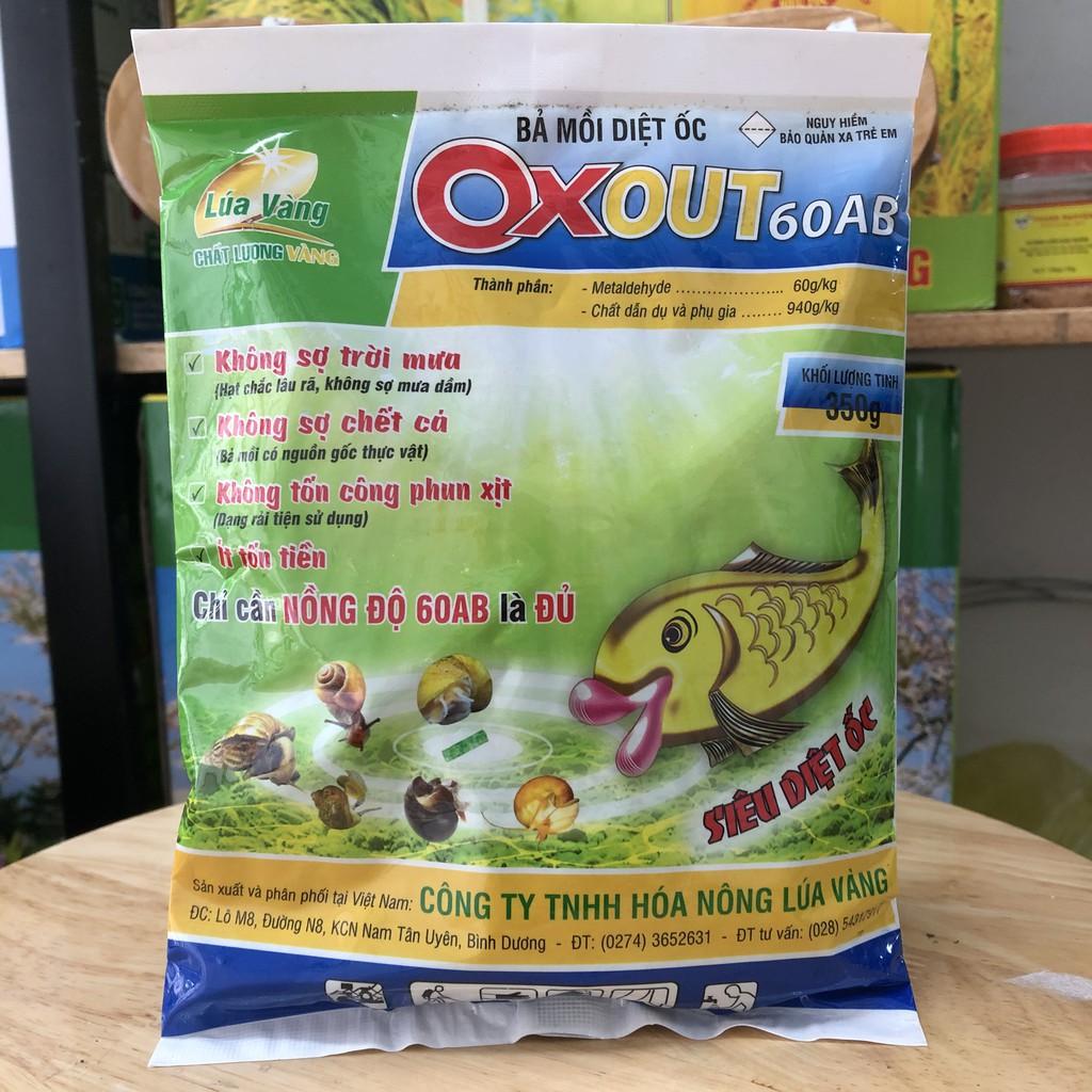 Bả mồi diệt ốc Oxout 60ab 350g, diệt các loại ốc như ốc sên, ốc bươu vàng, ốc nhớt…