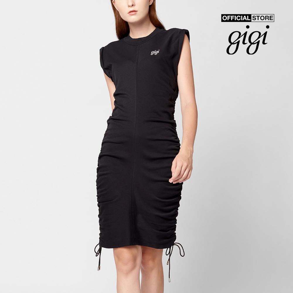 GIGI - Đầm mini cổ cao tay ngắn phom ôm Ruched Seam Tank G2101211123B