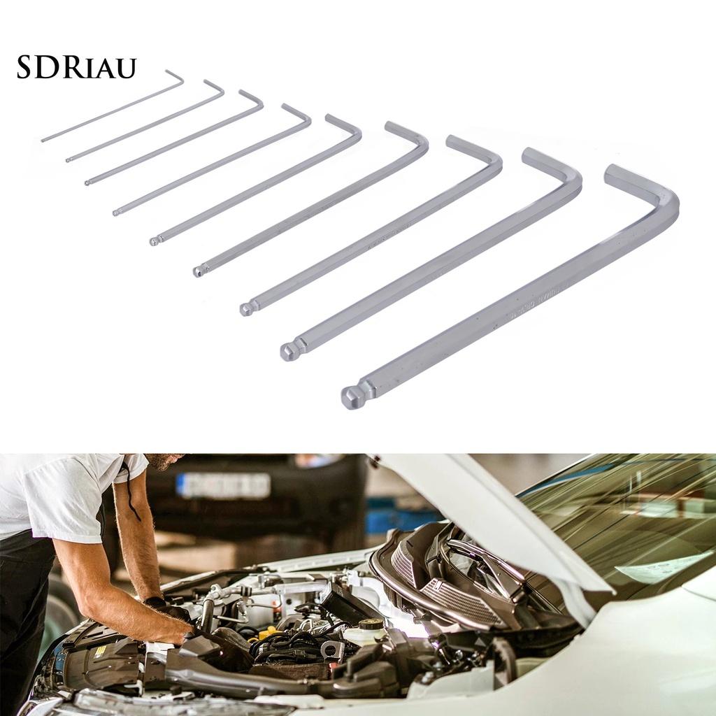 Bộ Cờ Lê Tay Cầm Dài Đầu Bi Lục Giác Chuyên Dụng Sửa Chữa Xe Hơi