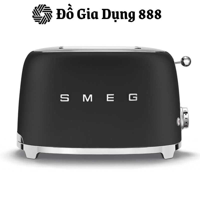 Máy Nướng Bánh Mì Smeg TSF01BLMEU Hàng Chính Hãng