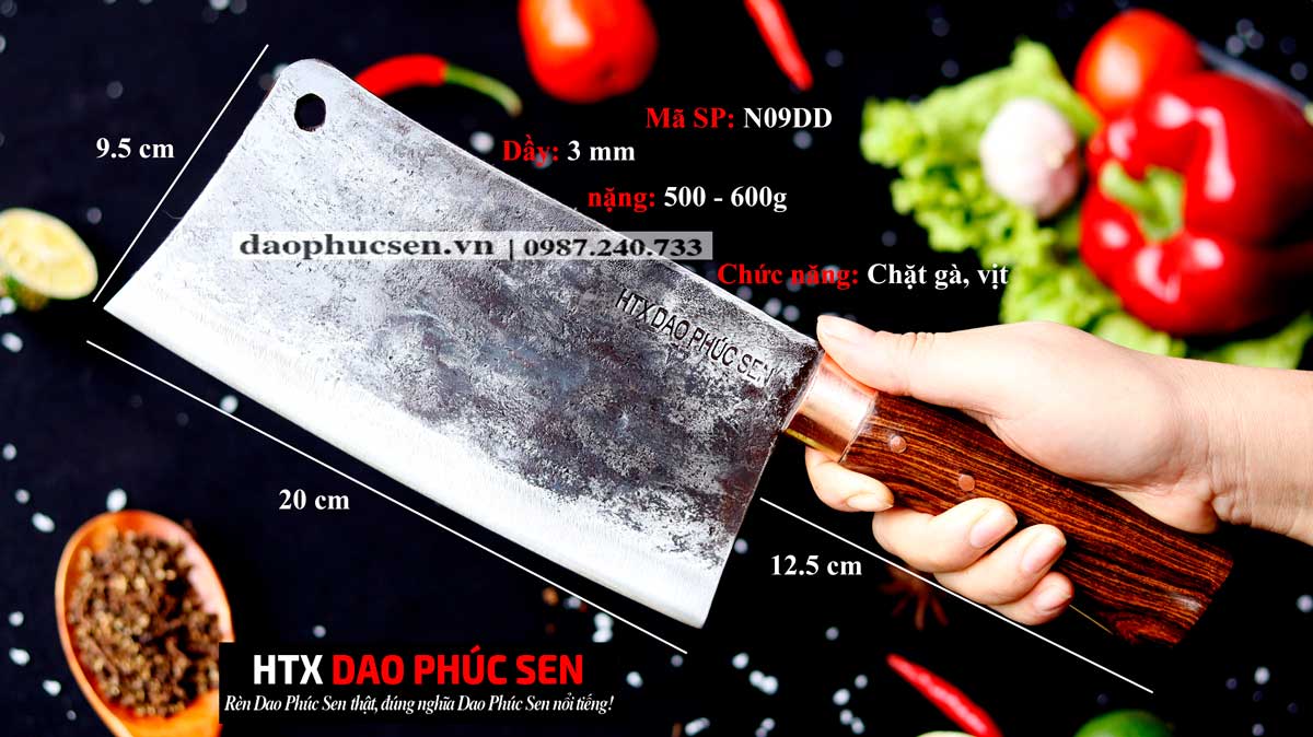 Hình ảnh Dao Phúc Sen Dao Chặt gà mới N09DD