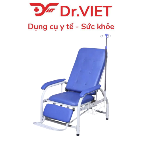Ghế tiêm truyền khung thép sơn tĩnh điện GBM-302A