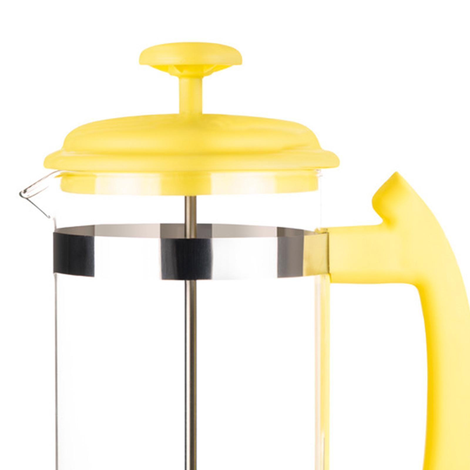 French Press Coffee Maker, 34OZ Coffee Maker, Heat Resistant Borosilicate Glass Tea Maker