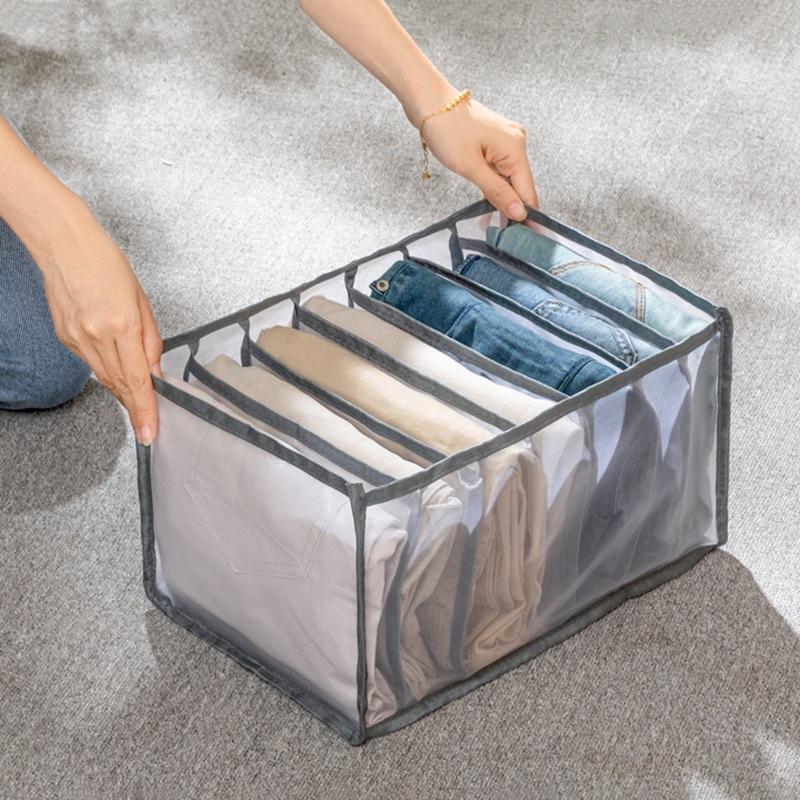 Khay đựng quần áo gấp gọn, tiết kiệm diện tích