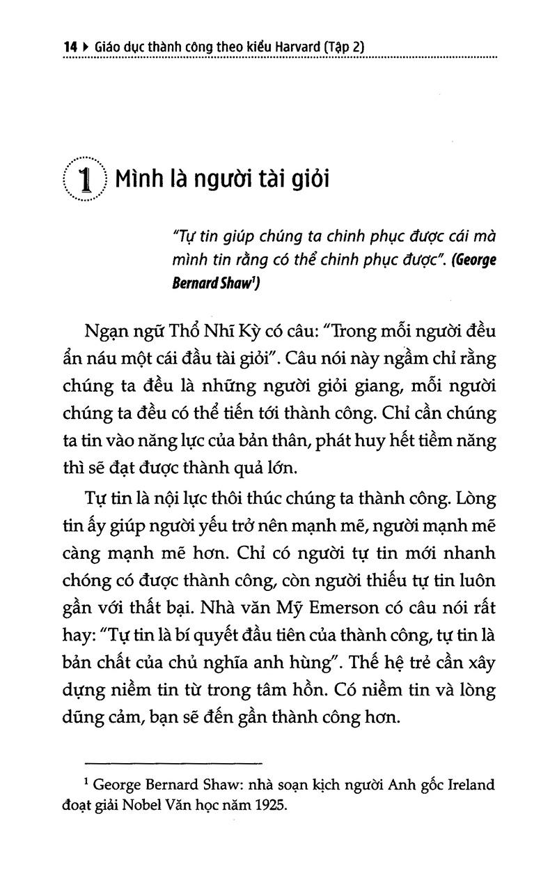 Giáo Dục Thành Công Theo Kiểu Harvard Tập 2