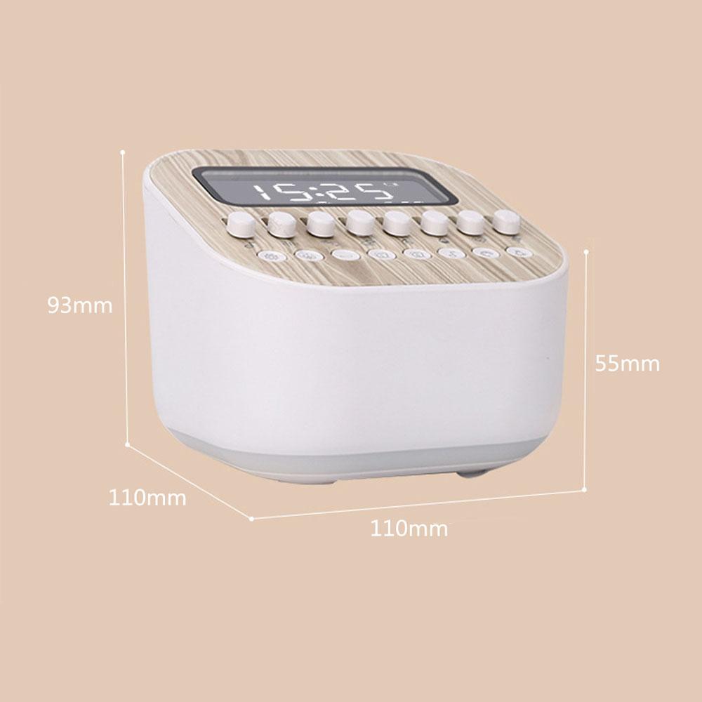 Đồng hồ báo thức điện tử thông minh có phát nhạc, thư giãn