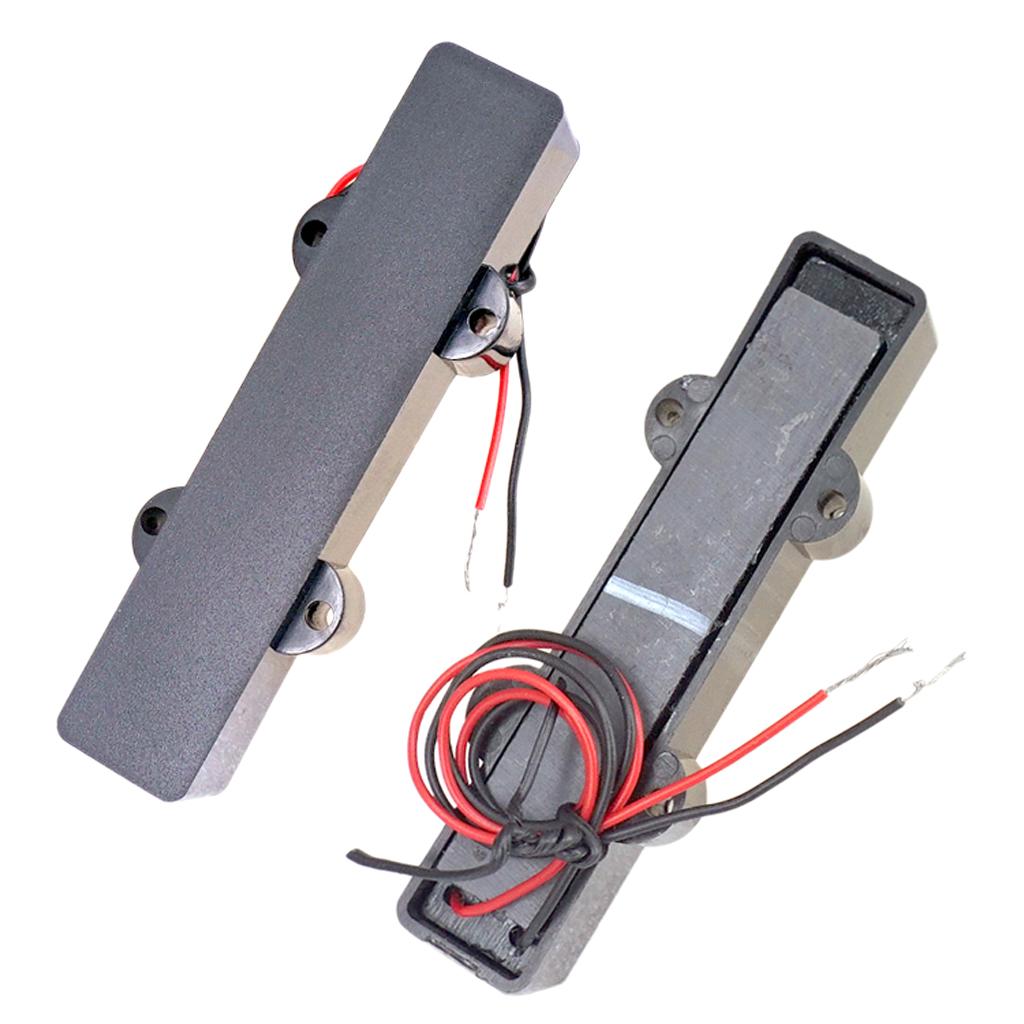 2pcs 4 String Jazz Bass Humbucker Closed Pickup for Electric Bass Guitar