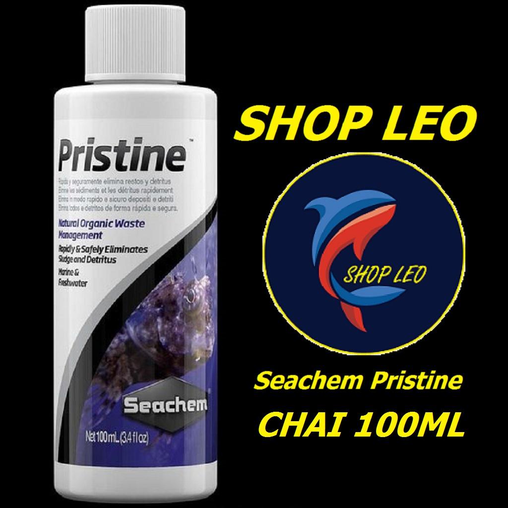 Vi sinh Seachem Pristine - phân hủy phân cá và chất hữu cơ - làm sạch hồ cá -phụ kiện thủy sinh-shopleo