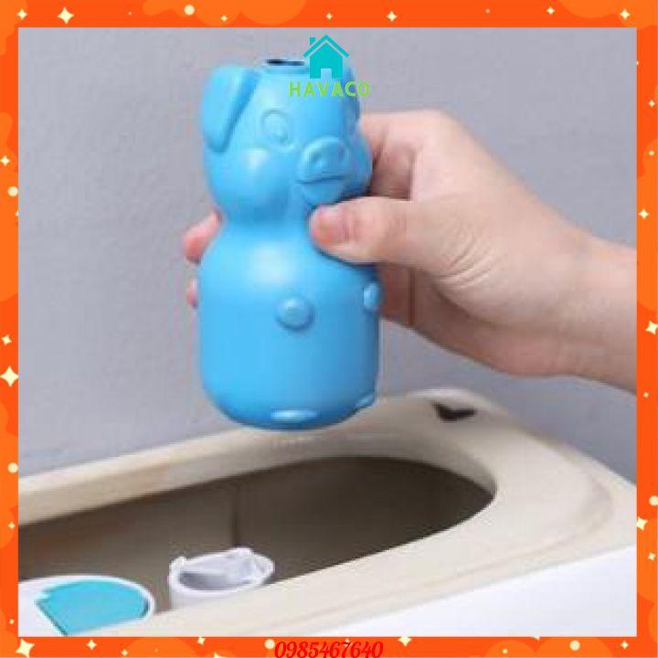 Tẩy Bồn Cầu Hình Con Lợn