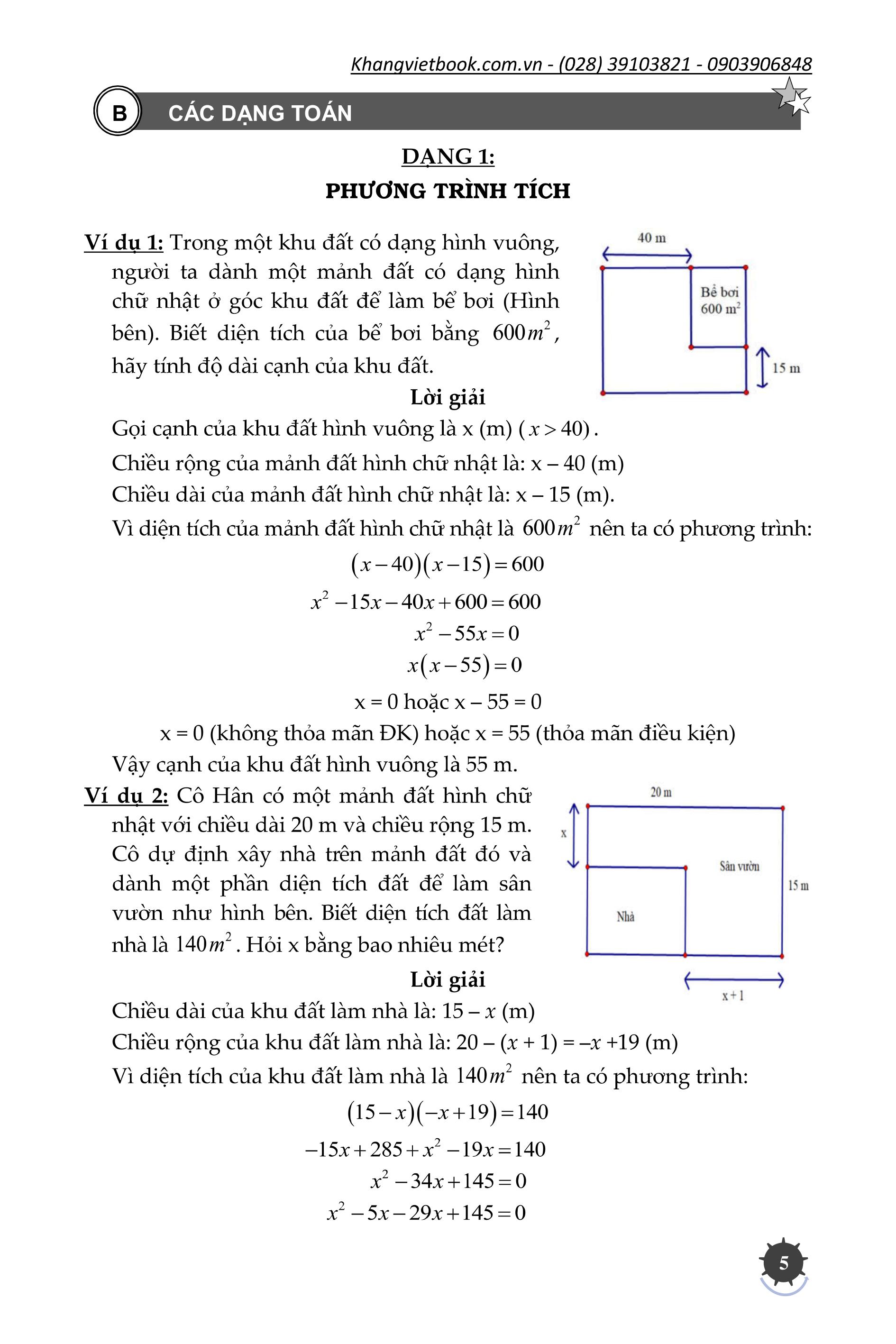 Sách - Phương Pháp Giải Các Dạng Toán Thực Tế 9 (Tài Liệu Dùng Chung Cho Các Bộ Sách)