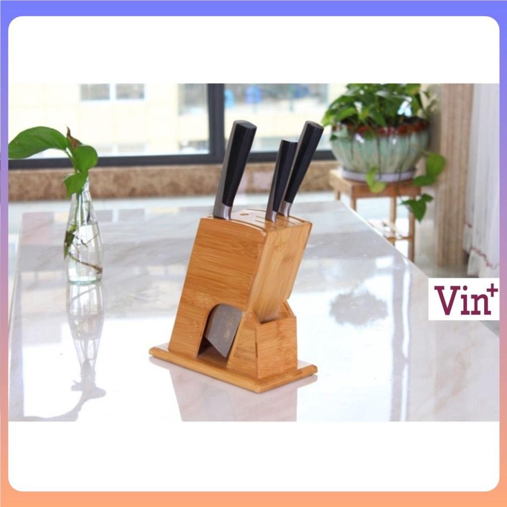 ️ Ống Căm Đựng Dao Đũa Thìa Bằng Gỗ Tre Hiện Đại, Sang Trọng - Đồ Dùng Bếp Tinh Tế