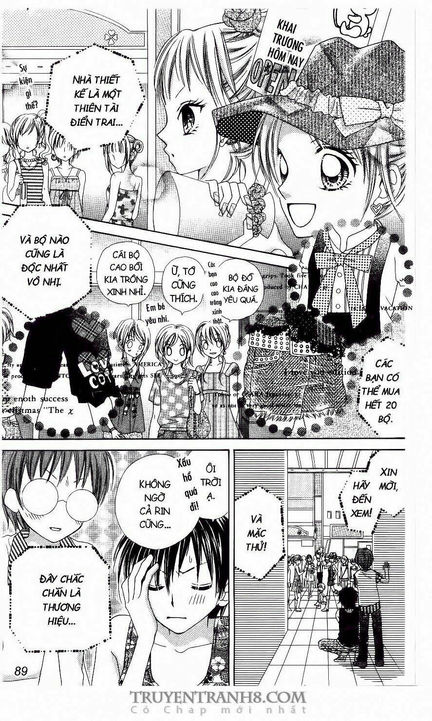 tiệm thời trang, love cotton chapter 4 4