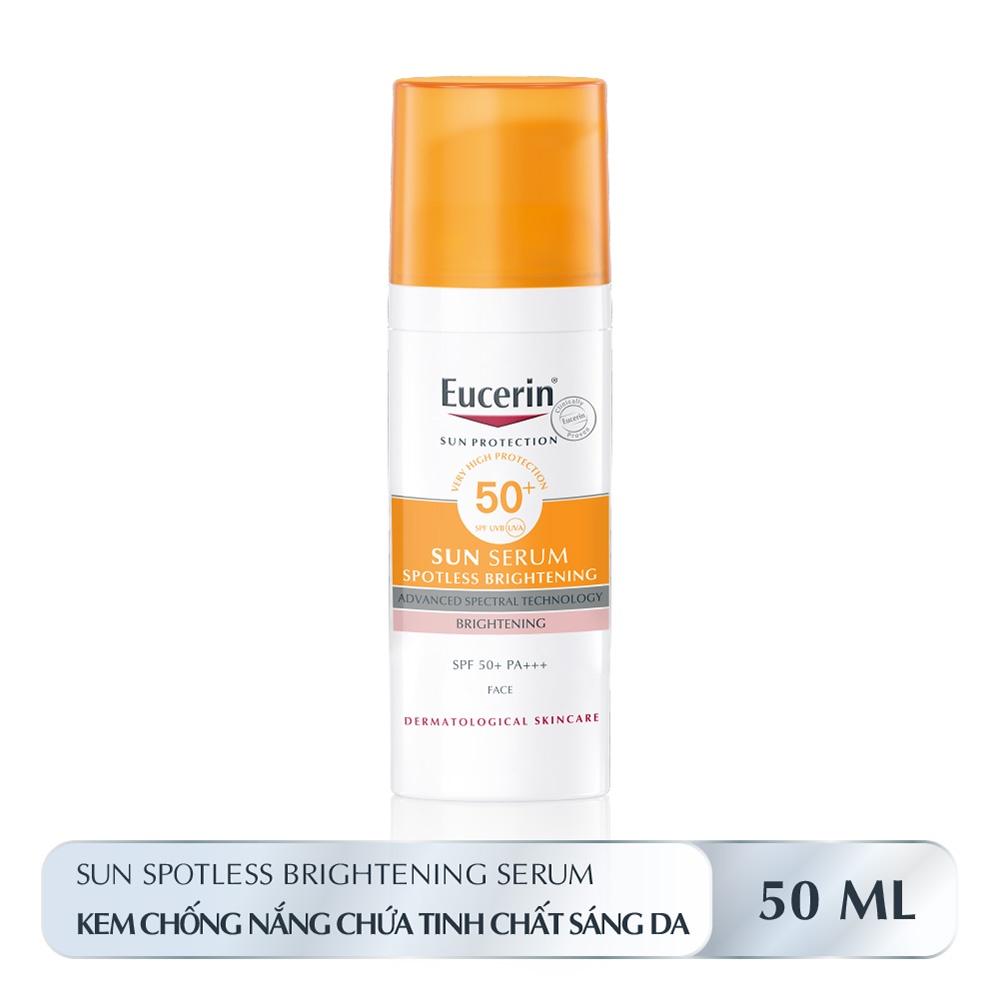 Tinh chất chống nắng giúp dưỡng trắng da Eucerin Double SPF 50+ 50ml 87997