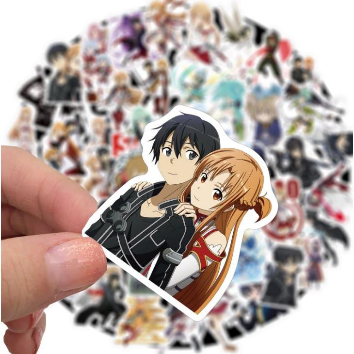 Sticker dán cao cấp Sword Art Online Cực COOL ms#168