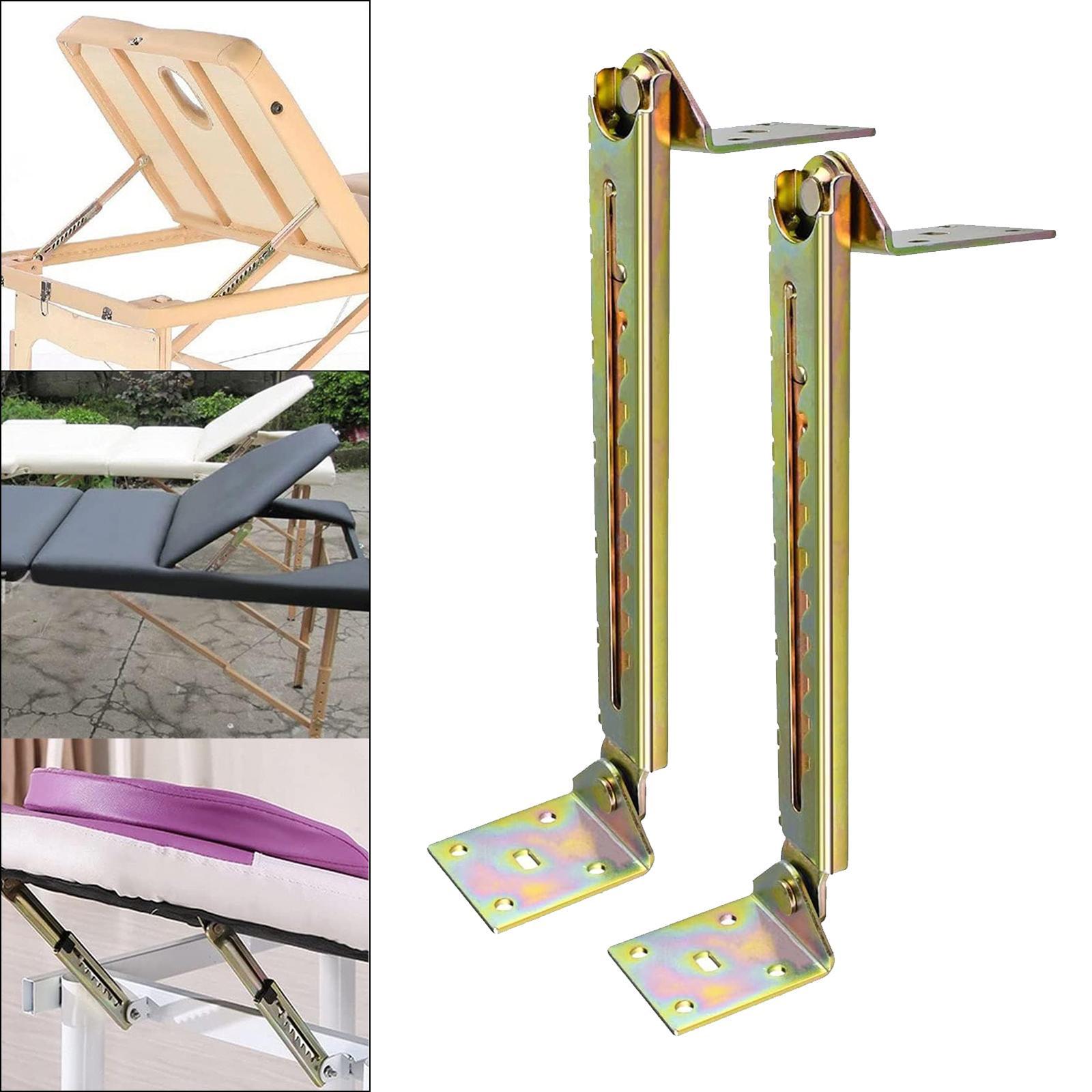 2Pcs Lifting Rod Hinge Hardware 10 Gear Hinge up for Sofa Door Wardrobe