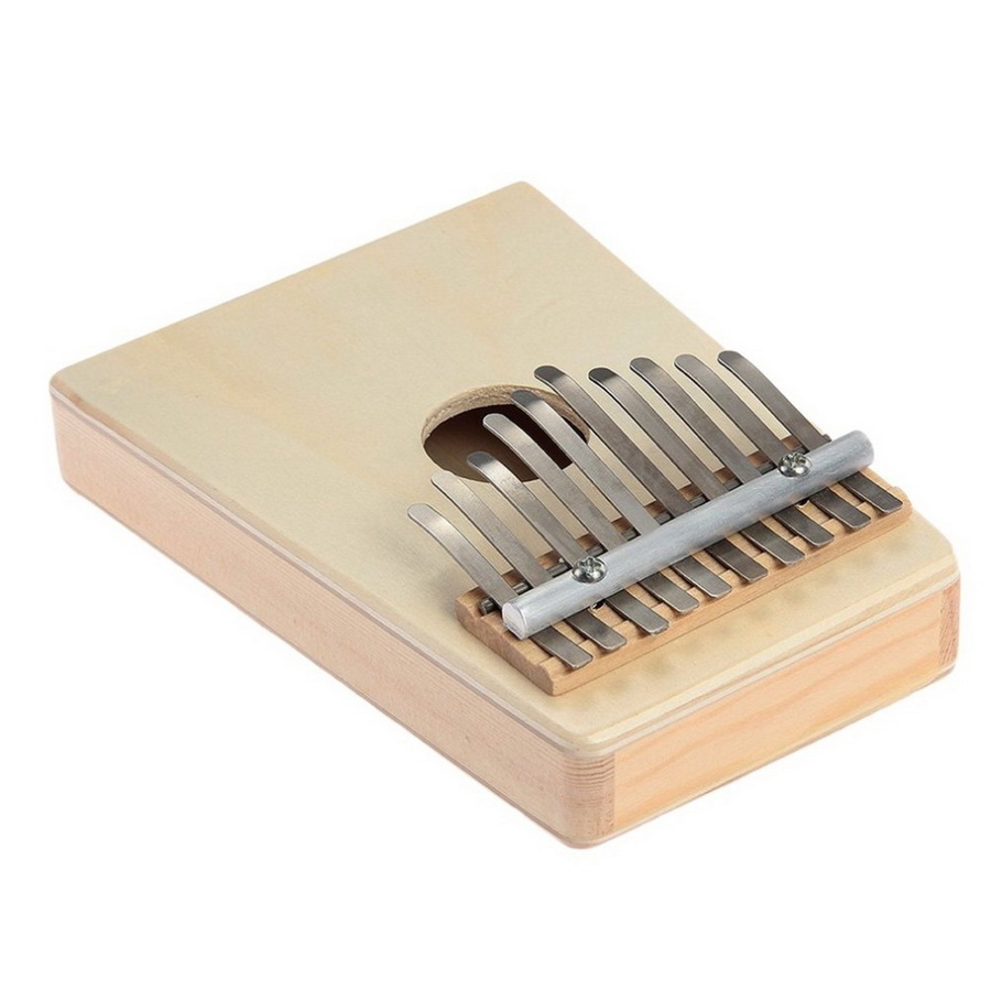 Đàn Kalimba 10 Phím Cơ Bản Gỗ Thông, Thumb Piano 10 keys