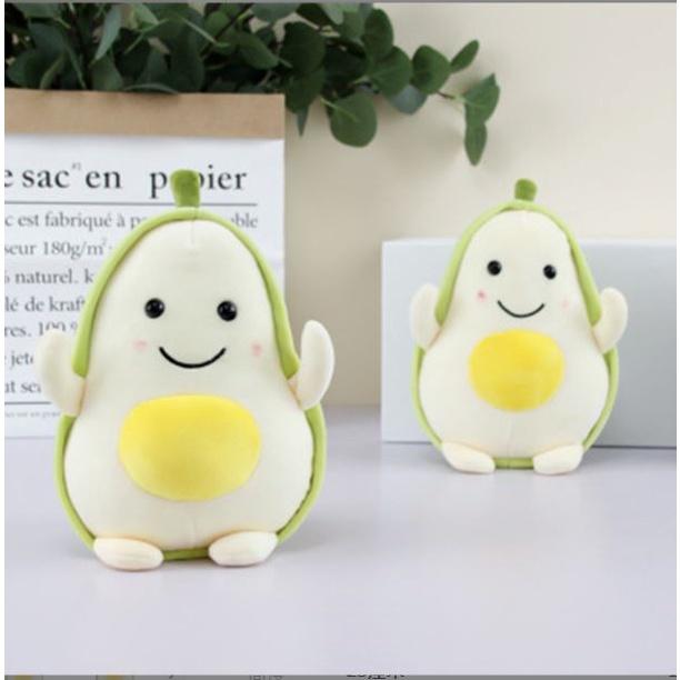 Quả bơ nhồi bông cao cấp cute 23cm Gấu bông quả bơ