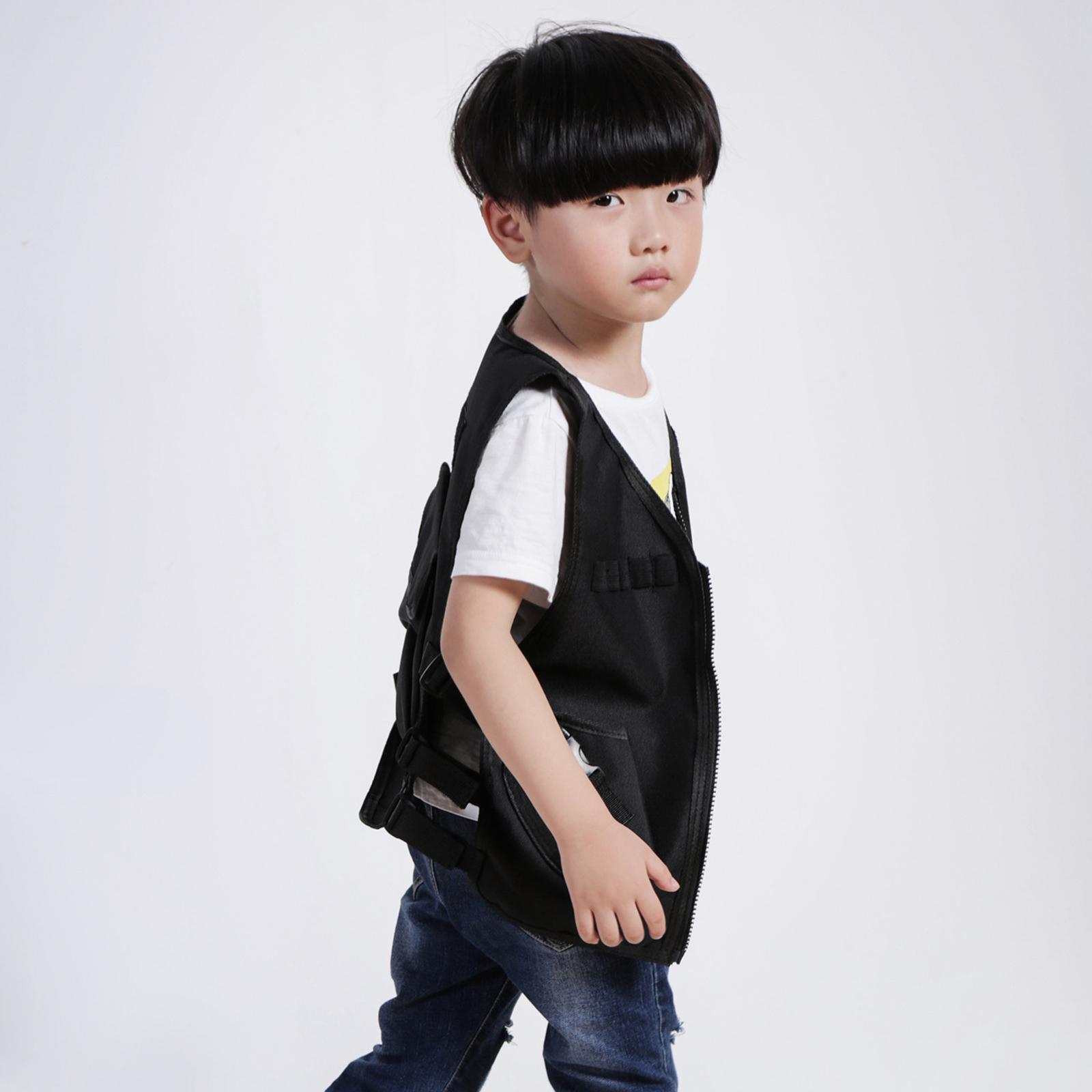 Kid's Training Waistcoat Assault Gear Plate Carrier