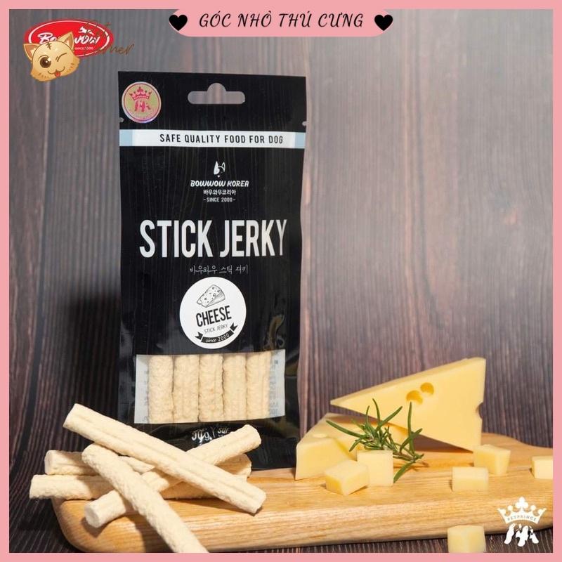 Bánh thưởng dạng que Bowwow Stick Jerky cho chó - Snack cao cấp cho thú cưng