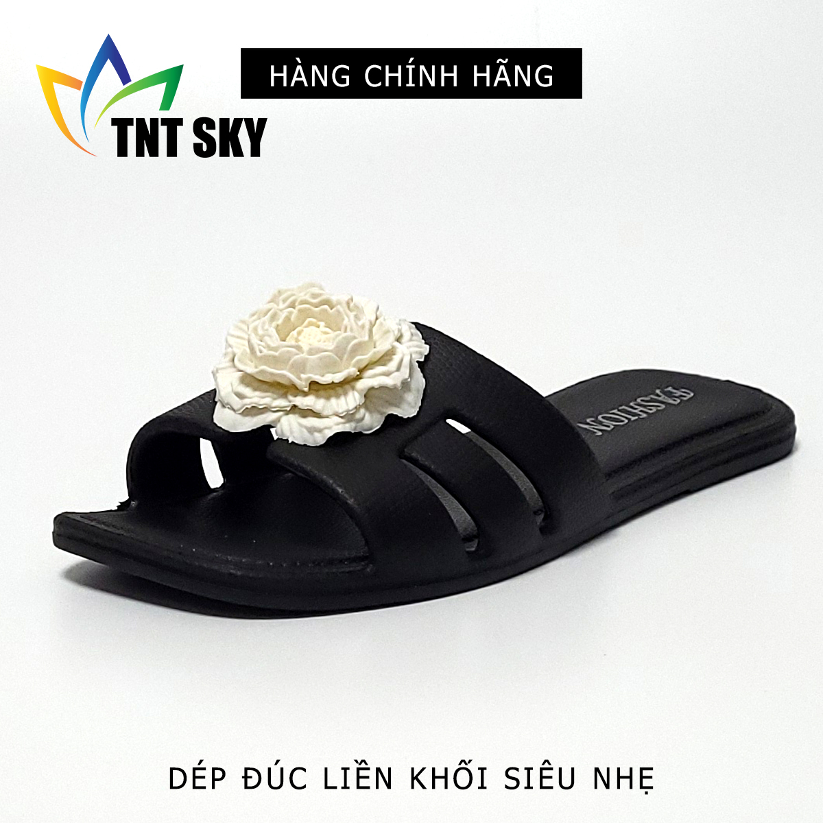 Dép Nữ Quai Ngang Đúc Liền Khối Siêu Nhẹ - Hàng Chính Hãng - TK520